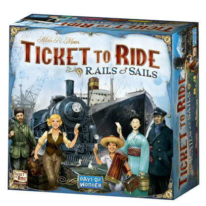 Ticket to Ride: Rails & Sails - Nordisk