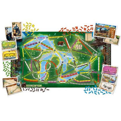 Ticket to Ride: Rails & Sails - Nordisk